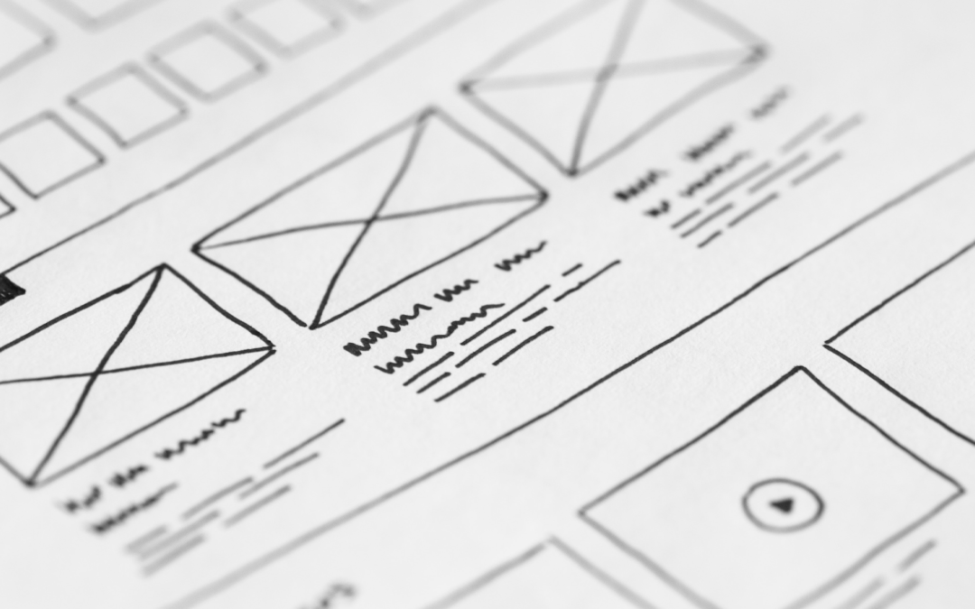 Website wireframes