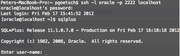 Setting Up Oracle Commerce on Mac OSX 6