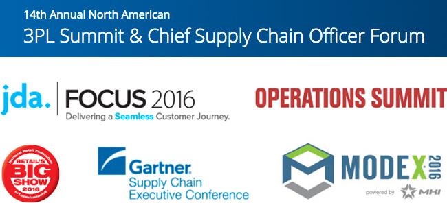 2016 Supply chain conferences