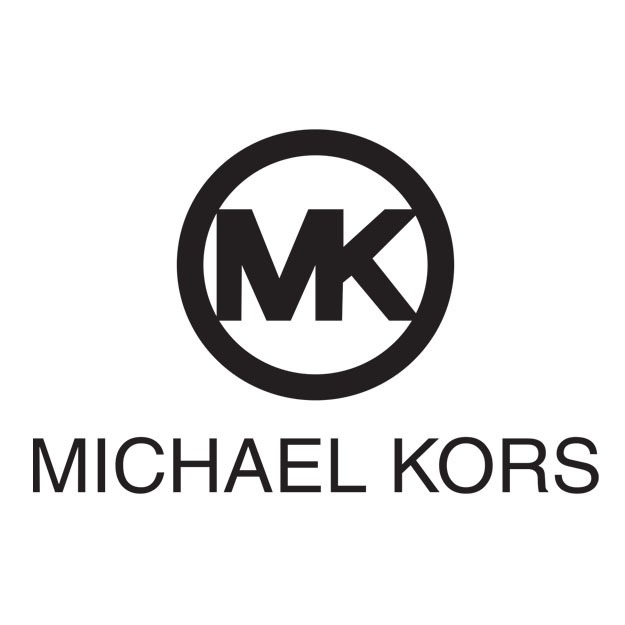 Michael Kors with MK in circle all black