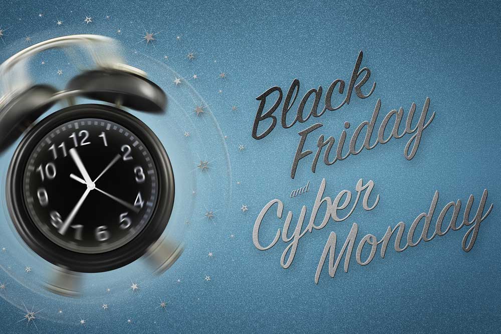 Black friday and cyber monday