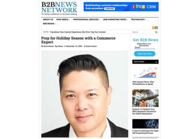 Prep for Holiday Season with a Commerce Expert