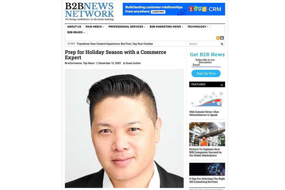 Prep for Holiday Season with a Commerce Expert
