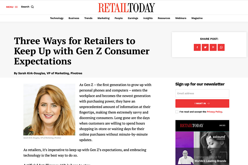 Three Ways for Retailers to Keep Up with Gen Z Consumer Expectations