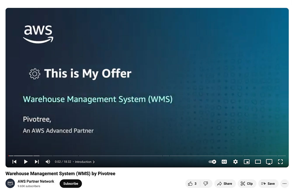 Warehouse Management System (WMS) by Pivotree – This is My Offer