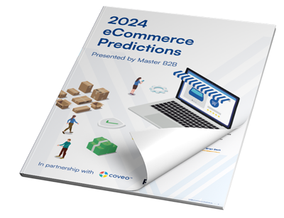 Cover of the 2024 Ecommerce Predictions Guide