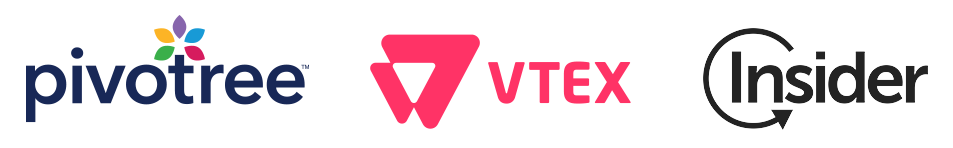 Pivotree VTEX and Insider logo