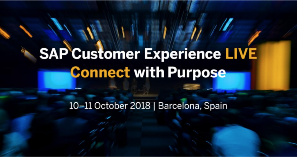 What not to miss at SAP Customer Experience Live 2018