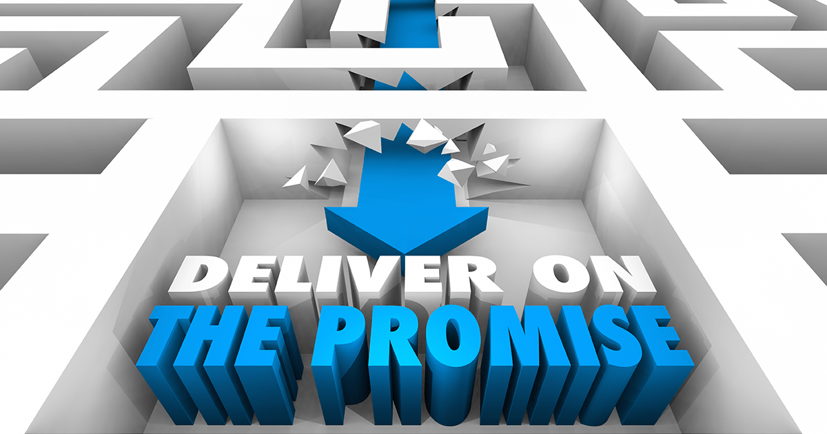 Taking the order is easy. Keeping the promise is where it breaks.